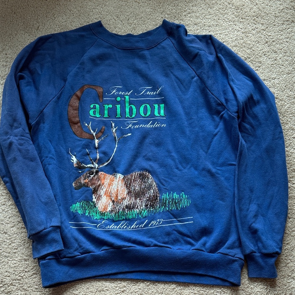Vintage Caribou Crewneck